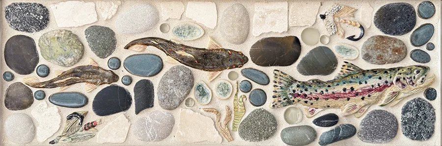 Tile for Log Cabins, Mountain Homes, & More! 8 Tile for Log Cabins, Mountain Homes, & More!