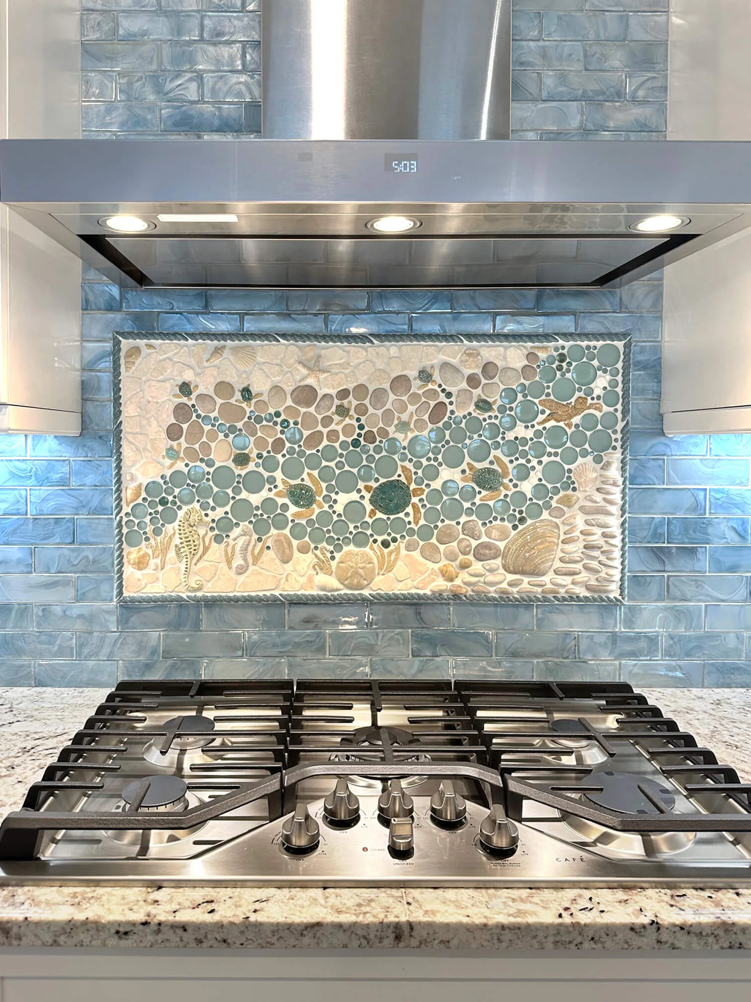 coastal decor kitchen tile mural