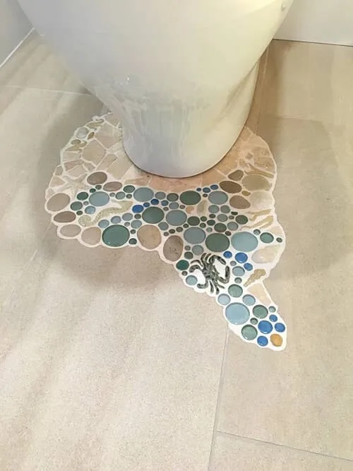 fun floor tile design