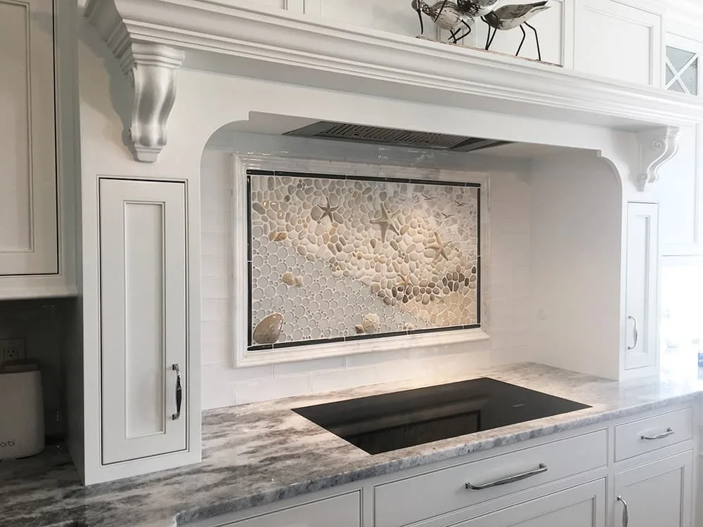 nautical kitchen backsplash tile murals