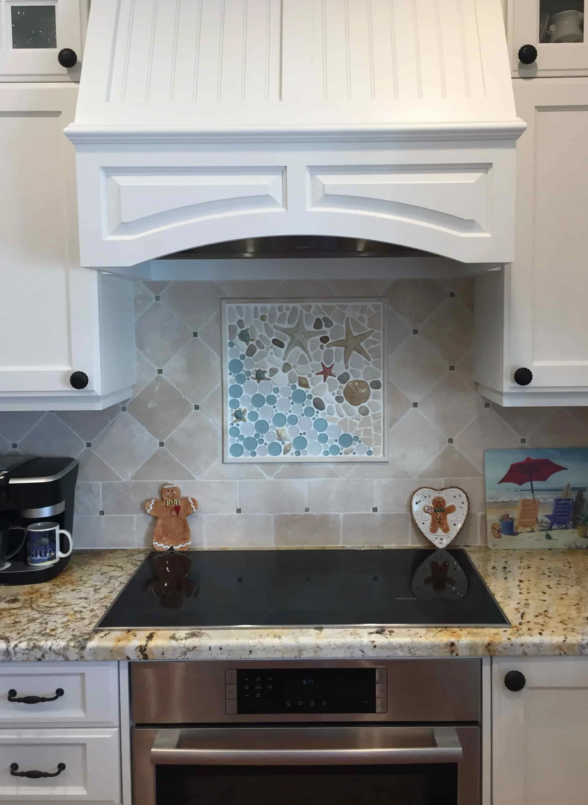 ocean mosaic tile mural backsplash