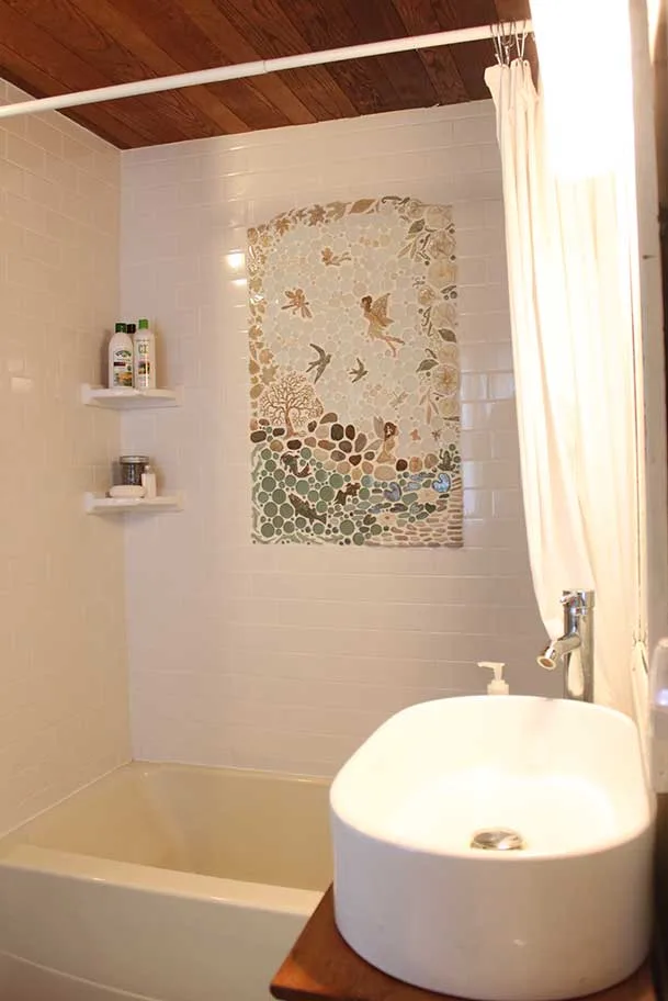 shower mural fantasy tile