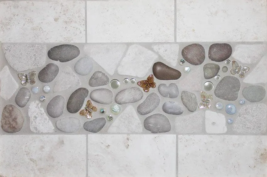 butterfly garden tile idea