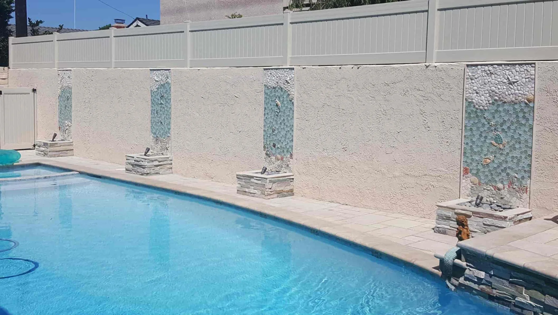 exterior wall tile murals