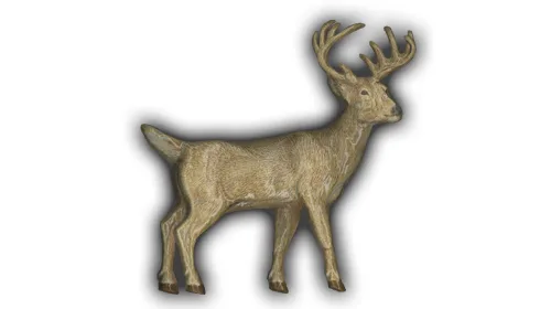 Buck - 7" Glazed Ceramic Tile 1 Buck - 7" Glazed Ceramic Tile