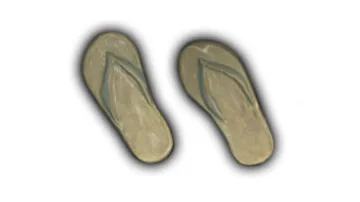 Extra Small Flip Flops - 3.5" Glazed Ceramic Tiles