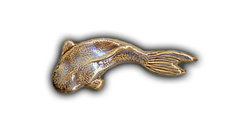 Koi - 3" Glazed Ceramic Tile 1 Koi - 3" Glazed Ceramic Tile