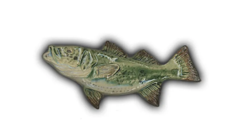 Medium Bass - 5" Glazed Ceramic Tile