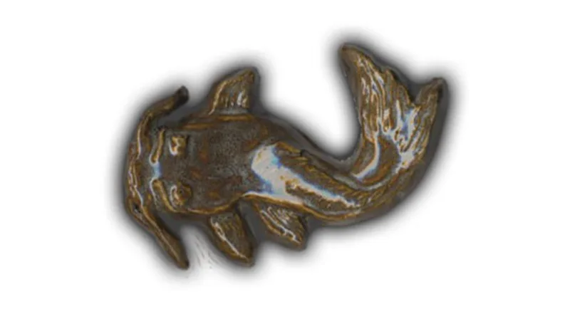 Medium Catfish - 4" Glazed Ceramic Tile