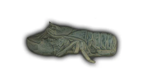 Medium Lobster - 8" Glazed Ceramic Tile