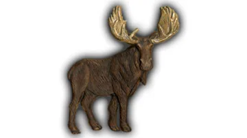 Moose - 7" Glazed Ceramic Tile