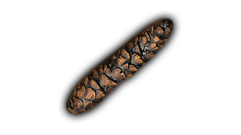 Pine Cone #1 - 5" Glazed Ceramic Tile 1 Pine Cone #1 - 5" Glazed Ceramic Tile