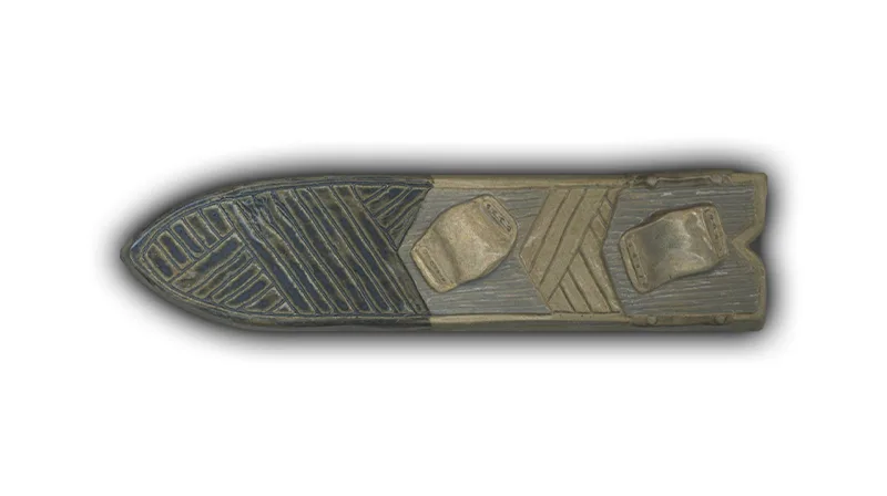 Small Snowboard #2 - 6.5" Glazed Ceramic Tile 1 Small Snowboard #2 - 6.5" Glazed Ceramic Tile