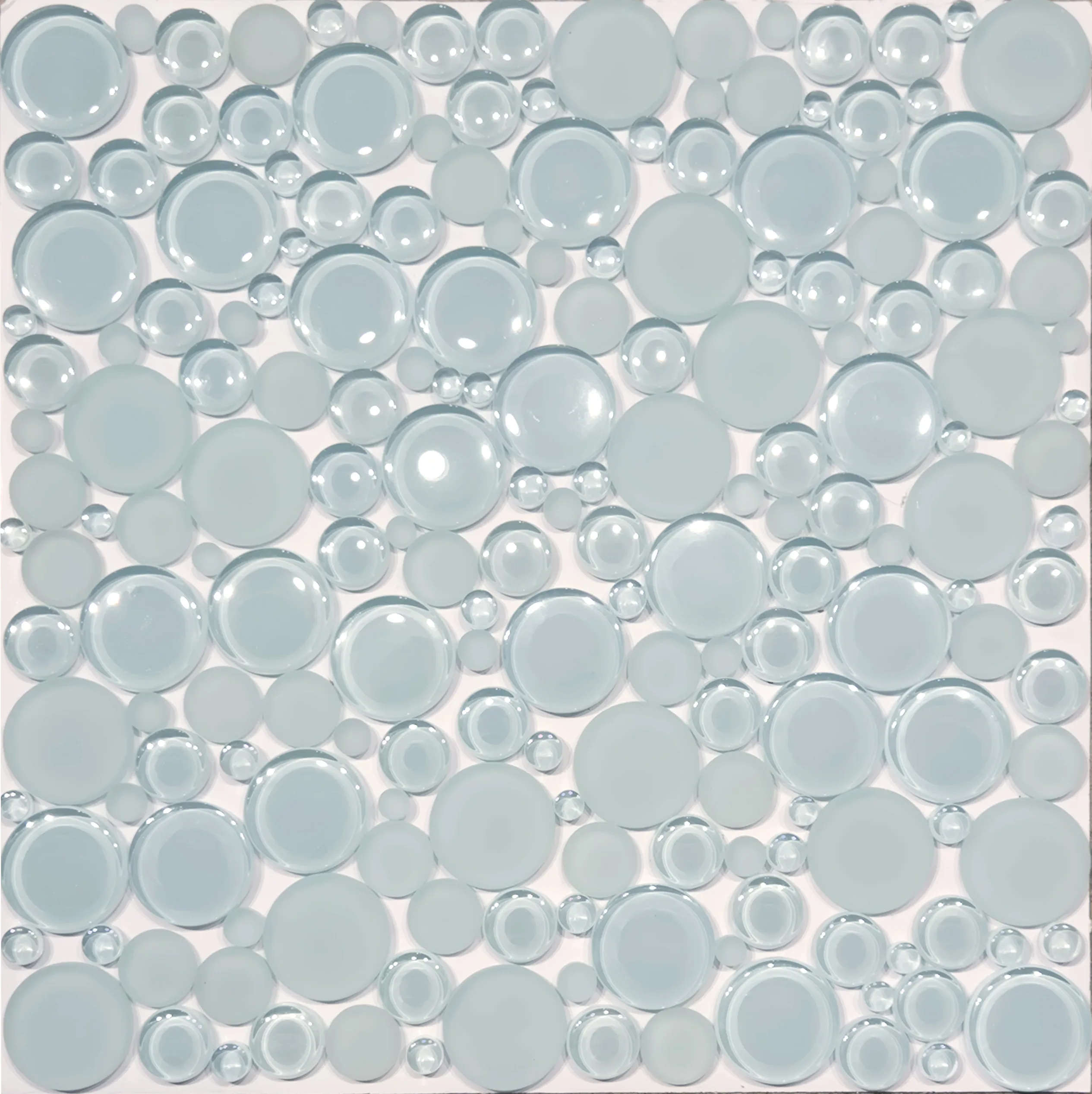 Raindrop Glass Puddles - 1 SF / 3 lbs 1 Raindrop Glass Puddles - 1 SF / 3 lbs