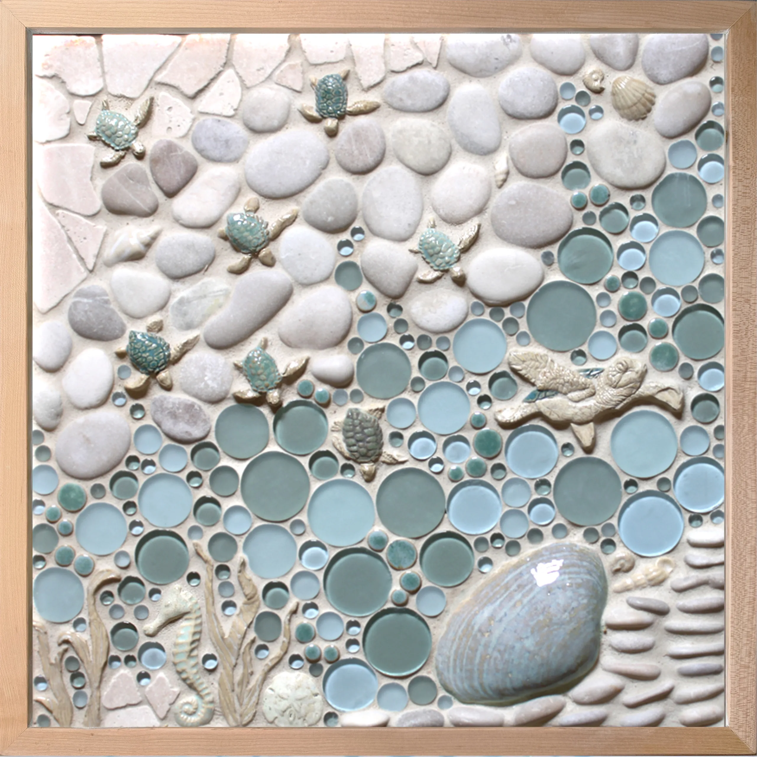 "Are We There Yet?" Framed Tile Mosaic Mural 10 "Are We There Yet?" Framed Tile Mosaic Mural - Image 10