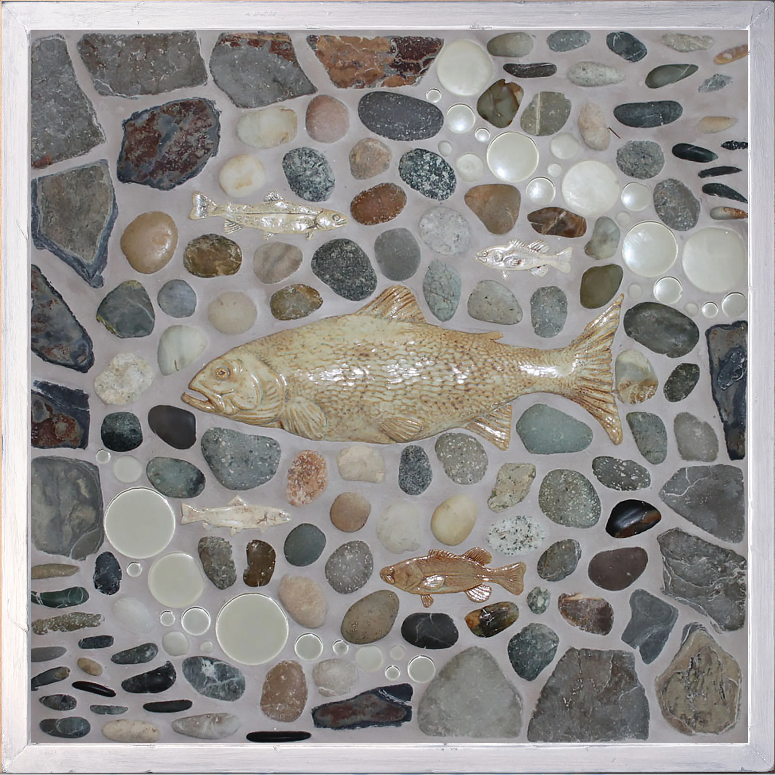 "Bass & Co" Framed Tile Mosaic Mural 9 "Bass & Co" Framed Tile Mosaic Mural - Image 9