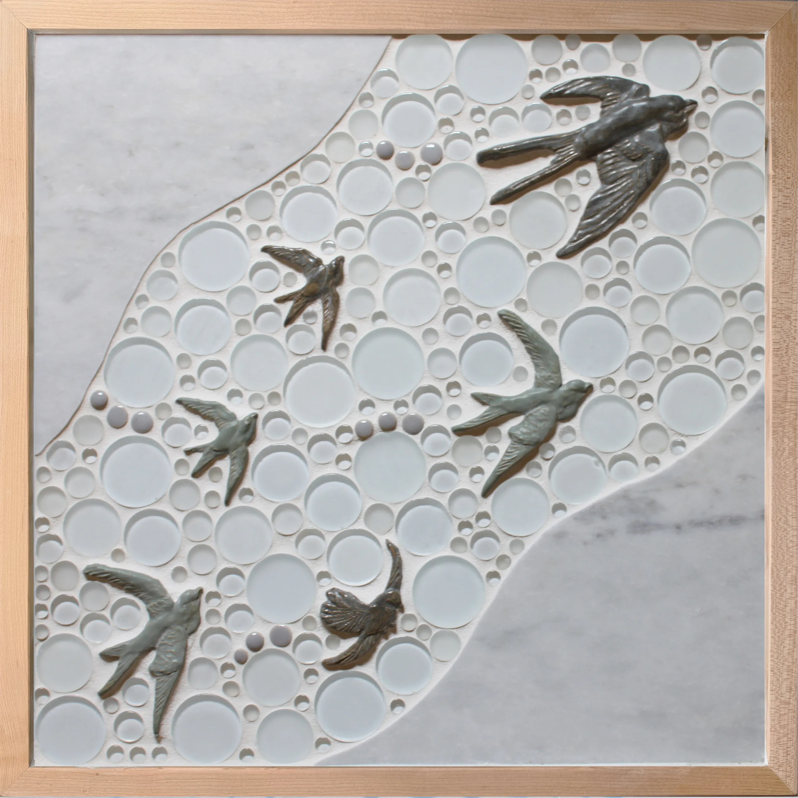 "Free Bird" Framed Tile Mosaic Mural 5 "Free Bird" Framed Tile Mosaic Mural - Image 5