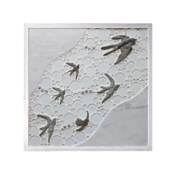 "Free Bird" Framed Tile Mosaic Mural