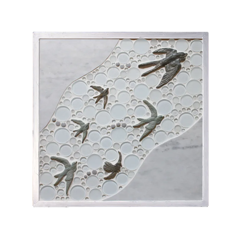 "Free Bird" Framed Tile Mosaic Mural