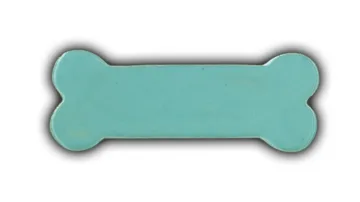 Large Dog Bone - 5" Glazed Ceramic Tile