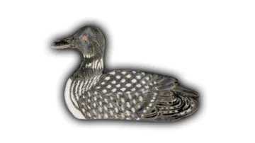 Loon - 4" Glazed Ceramic Tile